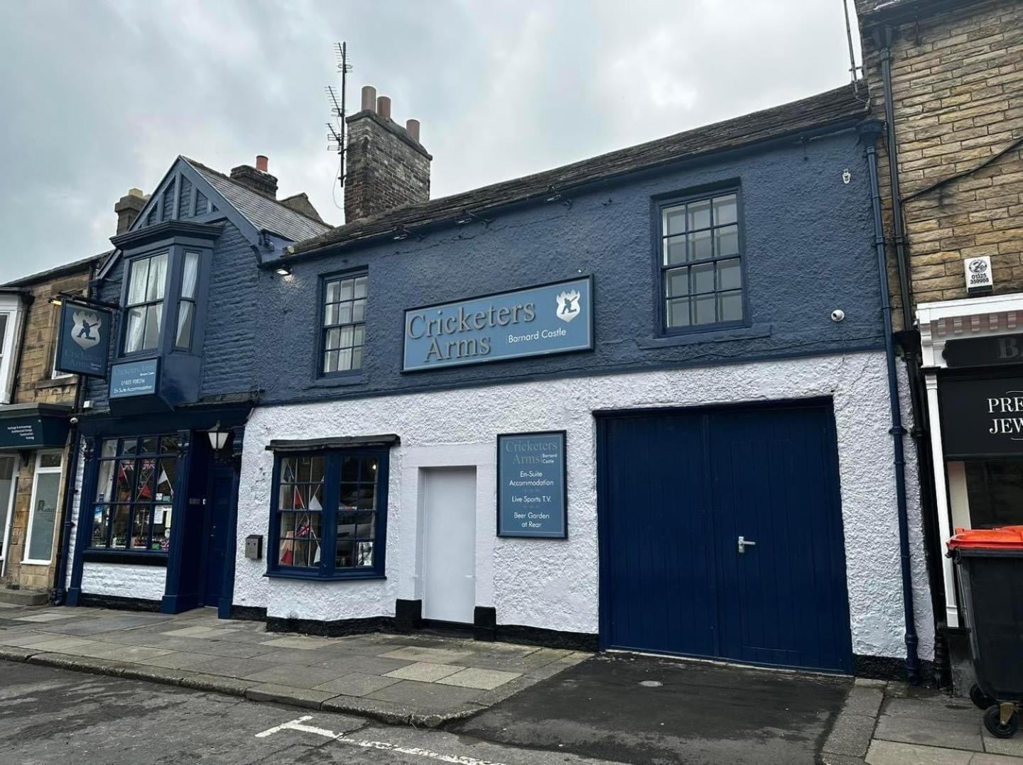 The Cricketers Arms Hotel Barnard Castle Exterior foto